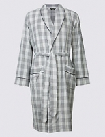 Marks and Spencer  Supima® Cotton Slim Fit Dressing Gown