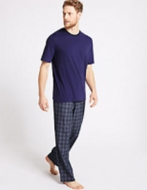 Pure Cotton Checked Pyjama Set 17.00 €