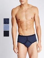 Marks and Spencer  3 Pack Pure Cotton Assorted Briefs
