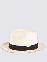Marks and Spencer  Plain Band Trilby Hat