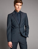 Marks and Spencer  Checked Tailored Fit Wool Suit