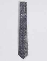 Marks and Spencer  Pure Silk Micro Fish Tie