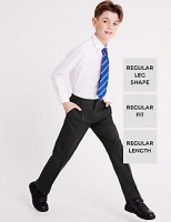 Marks and Spencer  Boys Pleat Front Trousers