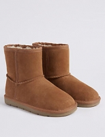 Marks and Spencer  Kids Suede Ankle Boots (5 Small - 12 Small)