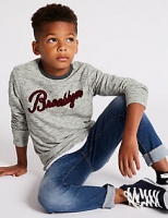 Marks and Spencer  Cotton Rich Brooklyn Top (3-16 Years)