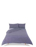 Marks and Spencer  Striped Jersey Bedding Set