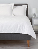Marks and Spencer  Pure Cotton Cut Square Bedding Set
