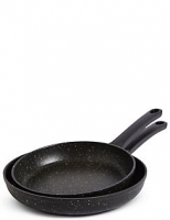 Marks and Spencer  Set of 2 Cast Aluminium Frying Pans