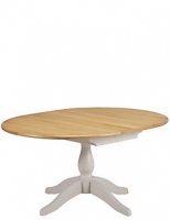 Marks and Spencer  Padstow Round Extended Dining Table