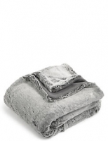 Marks and Spencer  Faux Fur Throw Small