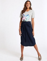 Marks and Spencer  Waist Detail Midi Skirt