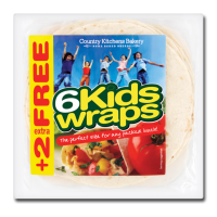 Centra  Fitzgeralds Family Bakery 6 Soft Kids Wraps Plus 2 Extra Fre