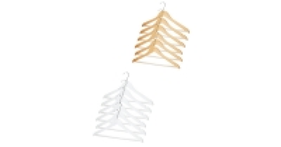 Aldi  Easy Home Wooden Hangers