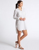 Marks and Spencer  Pure Cotton Dipped Hem Beach Dress