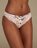 Marks and Spencer  Louisa Lace Embroidered Brazilian Knickers