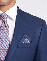 Marks and Spencer  Pure Silk Monkey Print Pocket Square