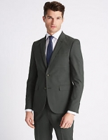 Marks and Spencer  Charcoal Textured Modern Slim Fit Suit