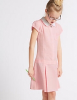 Marks and Spencer  Girls Gingham Pleated Dress