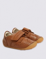 Marks and Spencer  Kids Leather Brogues Shoes (2 Small - 5 Small)