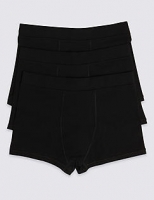 Marks and Spencer  3 Pack Cotton Trunks with Lycra (18 Months - 16 Years)