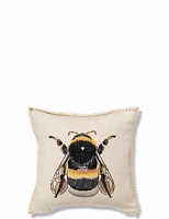 Marks and Spencer  Bumblebee Embroidered Cushion
