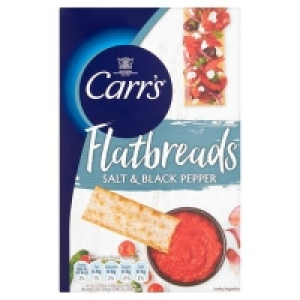 Carrs Lunchtime Salt & Pepper Flatbreads 150g