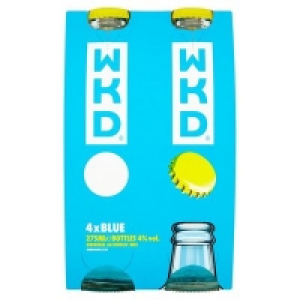 Centra  Wkd Blue Bottle Pack 4 x 275ml
