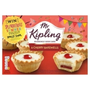 Mr. Kipling Cherry Bakewells 6 Pack 318g 2.00&nbsp;&euro;