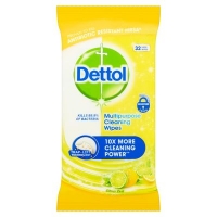 Centra  Dettol Cleaning Wipes Power & Fresh Citrus 32pce