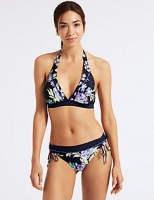 Marks and Spencer  Floral Print Non-Wired Triangle Bikini Set