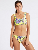Marks and Spencer  Floral Print Non-Wired Balcony Bikini Set