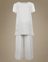 Marks and Spencer  Maternity Cropped Short Sleeve Pyjama Set