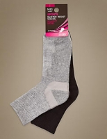 Marks and Spencer  2 Pair Pack Blister Resist Ankle Socks