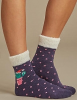 Marks and Spencer  2 Pair Pack Supersoft Bed Socks