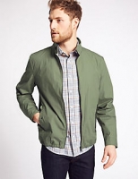 Marks and Spencer  Pure Cotton Harrington Jacket with Stormwear