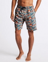 Marks and Spencer  Cactus Print Quick Dry Swim Shorts