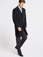 Marks and Spencer  Wool Rich Coat with Cashmere
