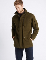 Marks and Spencer  Cotton Blend Parka with Stormwear