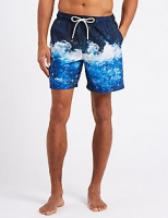 Marks and Spencer  Wave Design Quick Dry Swim Shorts