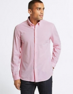 Cotton Rich Slim Fit Shirt 40.00 €