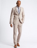 Marks and Spencer  Big & Tall Linen Miracle Tailored Fit Jacket