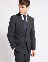 Marks and Spencer  Grey Striped Tailored Fit Suit
