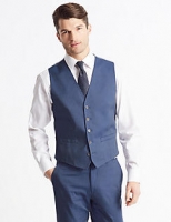 Marks and Spencer  Cotton Rich Tailored Fit Waistcoat