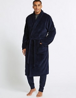 Marks and Spencer  Fleece Dressing Gown with Belt