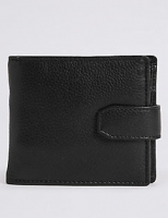 Marks and Spencer  Leather Classic Bi Fold Coin Wallet with Cardsafe