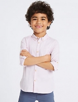 Marks and Spencer  Pure Cotton Oxford Shirt (3 Months - 7 Years)
