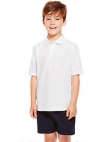 Marks and Spencer  2 Pack Boys Pure Cotton Polo Shirts