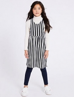 Marks and Spencer  Cotton Rich Pinny Dress (3-16 Years)