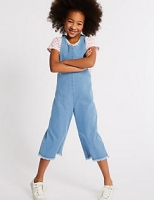 Marks and Spencer  2 Piece Denim Jumpsuit & Top Outfit (3-16 Years)