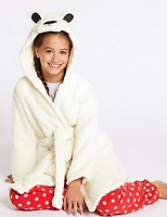 Marks and Spencer  Hooded Bear Dressing Gown (1-16 Years)